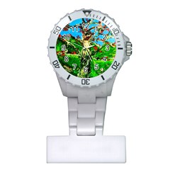 Coral Tree 2 Plastic Nurses Watch by bestdesignintheworld