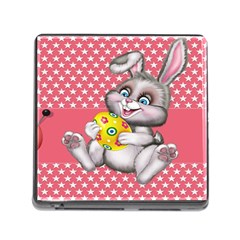 Illustration Rabbit Easter Memory Card Reader (square)
