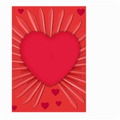 Background Texture Heart Love Large Garden Flag (two Sides)