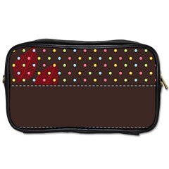 Design Background Reason Texture Toiletries Bags 2-side