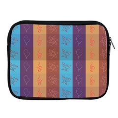 Background Desktop Squares Apple Ipad 2/3/4 Zipper Cases by Sapixe