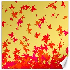 Leaves Autumn Maple Drop Listopad Canvas 12  X 12  