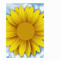 Plant Flower Flowers Bokeh Sky Small Garden Flag (two Sides) by Sapixe