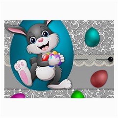 Illustration Celebration Easter Large Glasses Cloth by Sapixe