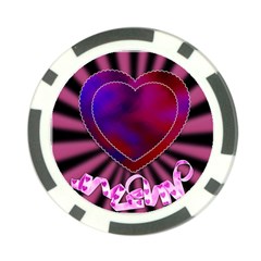 Background Texture Reason Heart Poker Chip Card Guard