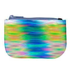 Wave Rainbow Bright Texture Large Coin Purse