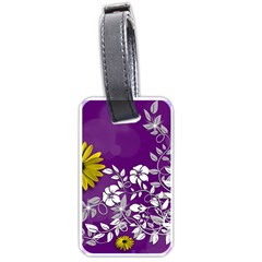 Background Bokeh Ornament Card Luggage Tags (one Side) 