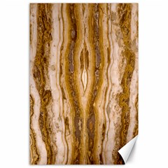 Marble Wall Surface Pattern Canvas 24  x 36 