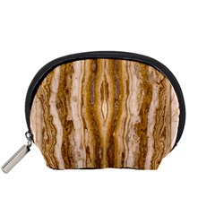 Marble Wall Surface Pattern Accessory Pouches (Small) 