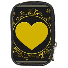 Background Heart Romantic Love Compact Camera Cases