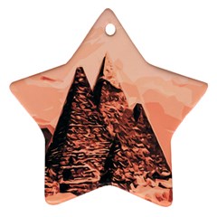 Pyramid Egypt Monumental Star Ornament (two Sides) by Sapixe