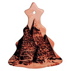 Pyramid Egypt Monumental Christmas Tree Ornament (two Sides) by Sapixe