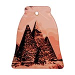Pyramid Egypt Monumental Bell Ornament (Two Sides) Back