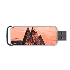 Pyramid Egypt Monumental Portable Usb Flash (two Sides) by Sapixe