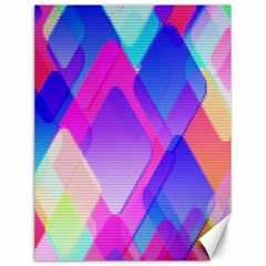 Squares Color Squares Background Canvas 18  X 24   by Sapixe