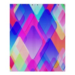 Squares Color Squares Background Shower Curtain 60  X 72  (medium)  by Sapixe