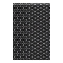 Geometric Pattern Dark Shower Curtain 48  X 72  (small)  by jumpercat