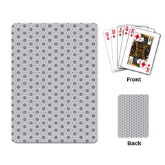 Geometric Pattern Light Playing Card by jumpercat