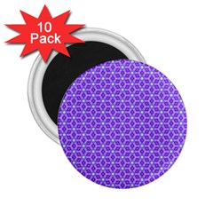 Lavender Tiles 2 25  Magnets (10 Pack)  by jumpercat