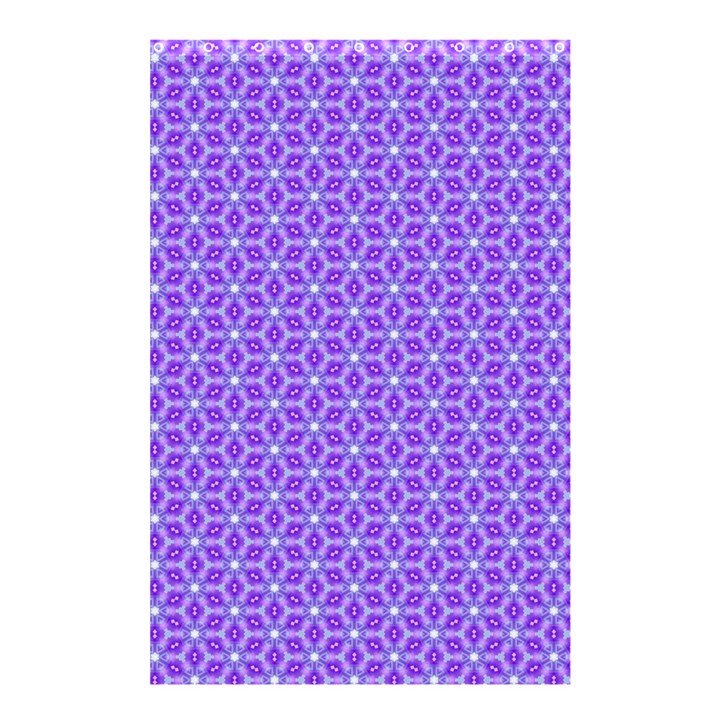 Lavender Tiles Shower Curtain 48  x 72  (Small) 