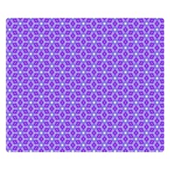 Lavender Tiles Double Sided Flano Blanket (small)  by jumpercat
