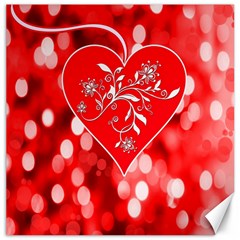 Love Romantic Greeting Celebration Canvas 12  X 12  