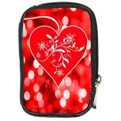 Love Romantic Greeting Celebration Compact Camera Cases by Sapixe