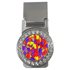 Mosaic Tiles Pattern Texture Money Clips (cz) 