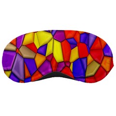 Mosaic Tiles Pattern Texture Sleeping Masks by Sapixe