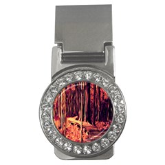 Forest Autumn Trees Trail Road Money Clips (cz) 