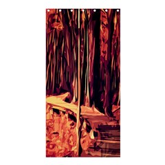 Forest Autumn Trees Trail Road Shower Curtain 36  X 72  (stall) 