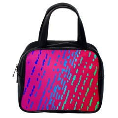 Background Desktop Mosaic Raspberry Classic Handbags (one Side) by Sapixe