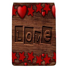 Background Romantic Love Wood Flap Covers (l)  by Sapixe