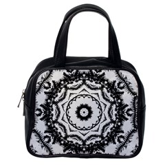 Abstract Pattern Fractal Classic Handbags (one Side)