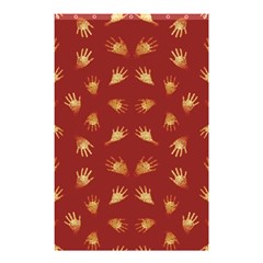 Primitive Art Hands Motif Pattern Shower Curtain 48  x 72  (Small) 