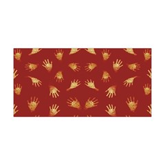 Primitive Art Hands Motif Pattern Yoga Headband