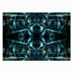 Abstract Fractal Magical Large Glasses Cloth