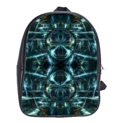 Abstract Fractal Magical School Bag (large)