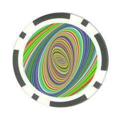 Ellipse Background Elliptical Poker Chip Card Guard