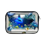 Dolphin Art Creation Natural Water Apple iPad Mini Zipper Cases Front