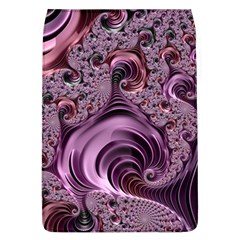 Purple Abstract Art Fractal Flap Covers (l) 