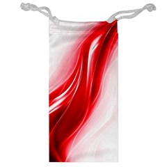 Flame Red Fractal Energy Fiery Jewelry Bags