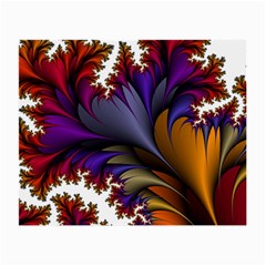 Flora Entwine Fractals Flowers Small Glasses Cloth