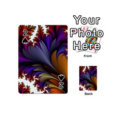 Flora Entwine Fractals Flowers Playing Cards 54 (mini) 