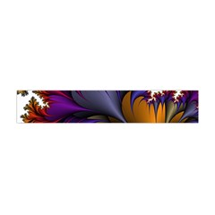 Flora Entwine Fractals Flowers Flano Scarf (Mini)