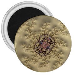 Fractal Art Colorful Pattern 3  Magnets