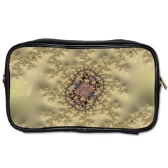 Fractal Art Colorful Pattern Toiletries Bags by Sapixe