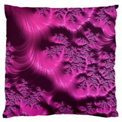 Fractal Artwork Pink Purple Elegant Standard Flano Cushion Case (one Side)