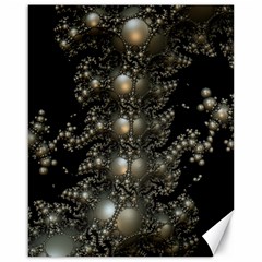 Fractal Math Geometry Backdrop Canvas 16  X 20   by Sapixe