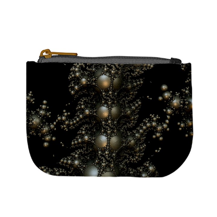 Fractal Math Geometry Backdrop Mini Coin Purses